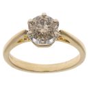 18ct Yellow Gold 1.00ct Brilliant Cut Diamond Solitaire Ring