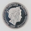 2019 Elizabeth II George and The Dragon Double Sovereign Coin