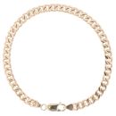 9ct Yellow Gold Curb Bracelet 8"