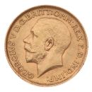 1912 George V Large Head UK Full Sovereign Coin