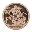 2013 Elizabeth II Fourth Portrait UK Full Sovereign Coin