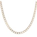 9ct Yellow Gold Curb Chain 24"