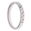 9ct White Gold 0.10ct Diamond Fancy Ring
