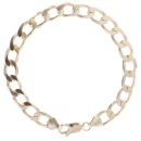 9ct Yellow Gold Curb Bracelet 8.5"