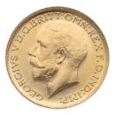 1915 George V Large Head UK Full Sovereign Coin