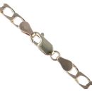 9ct Yellow Gold Square Curb Chain 18"