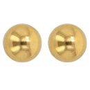 22ct Yellow Gold Ball Stud Earrings