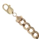 9ct Yellow Gold Curb Bracelet 8.5"