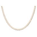 9ct Yellow Gold Curb Chain 20"