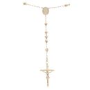 9ct Yellow Gold Rosary Beads 26"