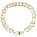 9ct Yellow Gold Curb Bracelet 7.5"