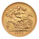 1931 George V Small Head South Africa Full Sovereign Coin