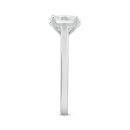 18ct White Gold 1.00ct Oval Lab Grown Diamond Solitaire Ring G VS
