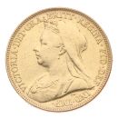 1900 Victoria Old Head UK Full Sovereign Coin