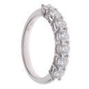 18ct White Gold 1.265ct Brilliant Cut Diamond Half Eternity Ring