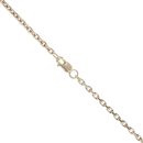 9ct Yellow Gold Ankh Cross Pendant and Belcher Chain 16"