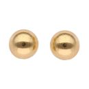 22ct Yellow Gold Ball Stud Earrings
