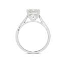18ct White Gold 2.00ct Princess Cut Diamond Solitaire Ring G VS And Lab Grown