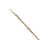 14ct Yellow Gold Foxtail Bracelet 8"