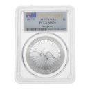 2017 1oz Kangaroo PCGS MS70 First Strike Australia Sealed Coin
