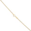 18ct Yellow Gold 0.45ct Brilliant Cut Diamond Pendant And Chain 18"