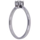 9ct White Gold 0.25ct Brilliant Cut Diamond Solitaire Ring