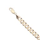 9ct Yellow Gold Curb Bracelet 8.5"