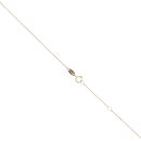 9ct Yellow Gold Malachite Petal Necklace 16"