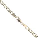 9ct Yellow Gold Double Curb Chain 20"