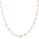 9ct Yellow Gold Figaro Chain 18"