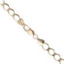 9ct Yellow Gold Curb Chain 18"