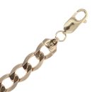 9ct Yellow Gold Curb Bracelet 8"