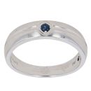 18ct White Gold Sapphire Vera Wang Love Signet Ring