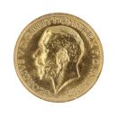 1927 George V Large Head South Africa Full Sovereign Coin