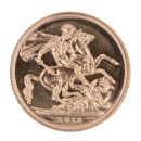 2013 Elizabeth II Fourth Portrait UK Full Sovereign Coin