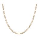 9ct Yellow Gold Figaro Chain 24"