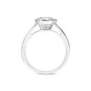 9ct White Gold 2.00ct Brilliant Lab Grown Diamond Solitaire Ring