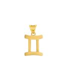 22ct Yellow Gold Gemini Pendant