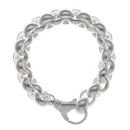 Silver Belcher Bracelet 8.5" By Icesia