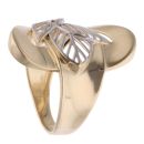 14ct Yellow And White Gold Ring