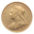 1899 Victoria Old Head Australia Full Sovereign Coin