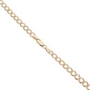9ct Yellow Gold Curb Chain 18"
