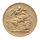 1892 Victoria Jubilee Head UK Full Sovereign Coin