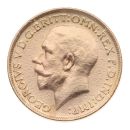 1912 George V Large Head UK Large Head Full Sovereign Coin