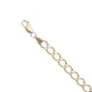 9ct Yellow Gold Curb Bracelet 8"