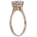 9ct Yellow Gold Cubic Zirconia Single Stone Ring
