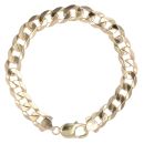 9ct Yellow Gold Curb Bracelet 8.5"