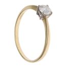 18ct Yellow Gold 0.50ct Brilliant Cut Diamond Solitaire Ring