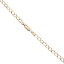 9ct Yellow Gold Curb Chain 24"