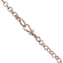 9ct Rose Gold Belcher and Bead Chain 38"